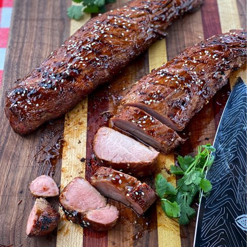 Smoked BBQ Teriyaki Pork Tenderloin | Learning To Smoke